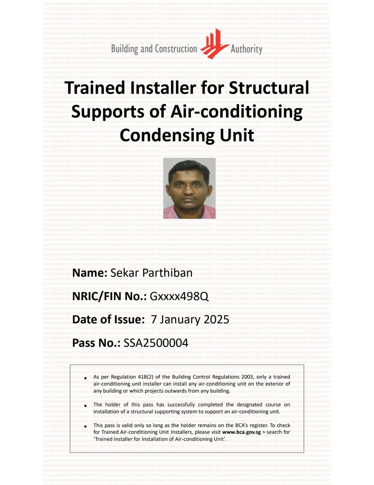 Certificate 3